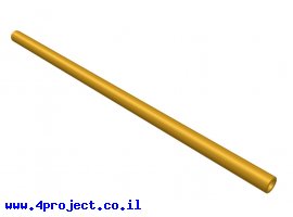 תמונה של מוצר ספייסר פליז 4.1/6 מ"מ - אורך 150 מ"מ