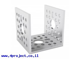 תמונה של מוצר פרופיל אלומיניום goBILDA סדרה 1120 - אורך 48 מ"מ, חור אחד
