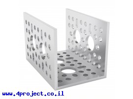 תמונה של מוצר פרופיל אלומיניום goBILDA סדרה 1120 - אורך 72 מ"מ, 2 חורים
