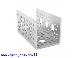 תמונה של מוצר פרופיל אלומיניום goBILDA סדרה 1120 - אורך 96 מ"מ, 3 חורים