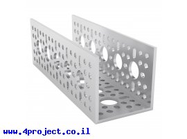 תמונה של מוצר פרופיל אלומיניום goBILDA סדרה 1120 - אורך 144 מ"מ, 5 חורים