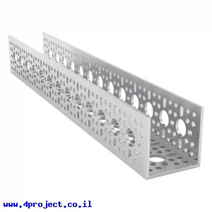 פרופיל אלומיניום goBILDA סדרה 1120 - אורך 336 מ"מ, 13 חורים