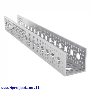 פרופיל אלומיניום goBILDA סדרה 1120 - אורך 384 מ"מ, 15 חורים