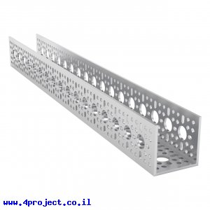 פרופיל אלומיניום goBILDA סדרה 1120 - אורך 432 מ"מ, 17 חורים