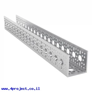 פרופיל אלומיניום goBILDA סדרה 1120 - אורך 432 מ"מ, 17 חורים