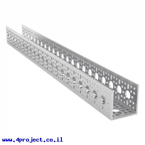 פרופיל אלומיניום goBILDA סדרה 1120 - אורך 528 מ"מ, 21 חורים