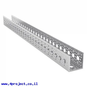 פרופיל אלומיניום goBILDA סדרה 1120 - אורך 624 מ"מ, 25 חורים