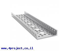 תמונה של מוצר פרופיל אלומיניום goBILDA נמוך סדרה 1121 - אורך 192 מ"מ, 7 חורים
