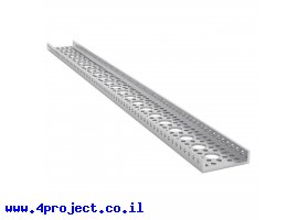 תמונה של מוצר פרופיל אלומיניום goBILDA נמוך סדרה 1121 - אורך 528 מ"מ, 21 חורים