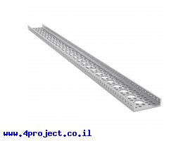 תמונה של מוצר פרופיל אלומיניום goBILDA נמוך סדרה 1121 - אורך 624 מ"מ, 25 חורים