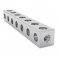 פס מחורר מרובע מאלומיניום goBILDA סדרה 1106 - אורך 56 מ"מ, 7 חורים