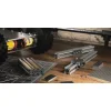 לוח מחורר 8x8, מידות 40x136 מ"מ, 5x17 חורים, אלומיניום