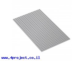 תמונה של מוצר לוח מחורר 8x8, מידות 136x232 מ"מ, 17x29 חורים, אלומיניום