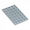 לוח מחורר 8x8, מידות 40x56 מ"מ, 5x7 חורים, פלדה - 2 יחידות