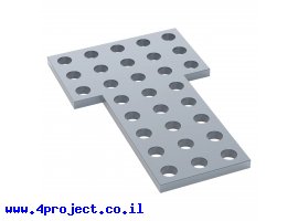 תמונה של מוצר לוח מחורר 8x8, צורת L דגם 2-1, פלדה - 2 יחידות