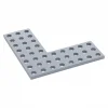 לוח מחורר 8x8, צורת L דגם 1-2, פלדה - 2 יחידות