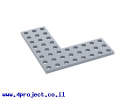 תמונה של מוצר לוח מחורר 8x8, צורת L דגם 1-2, פלדה - 2 יחידות