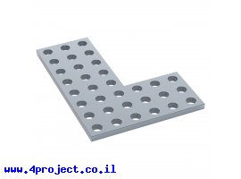 תמונה של מוצר לוח מחורר 8x8, צורת L דגם 1-1, פלדה - 2 יחידות