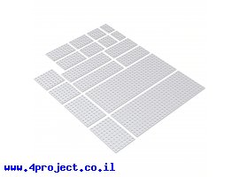 תמונה של מוצר לוח מחורר 8x8 מאלומיניום goBILDA סדרה 1116 - ערכה של 9 גדלים