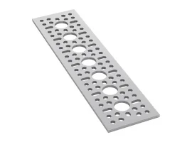 תמונה של מוצר לוח מחורר תבנית goBILDA,  מידות 48x192 מ"מ, 1x7 חורים, אלומיניום