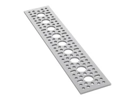 תמונה של מוצר לוח מחורר תבנית goBILDA,  מידות 48x240 מ"מ, 1x9 חורים, אלומיניום
