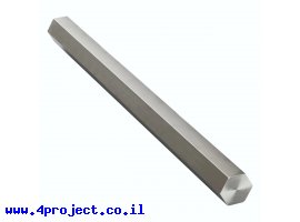 תמונה של מוצר מוט REX 8mm פלדה - אורך 100 מ"מ