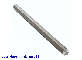 תמונה של מוצר מוט REX 8mm פלדה - אורך 140 מ"מ