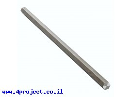 תמונה של מוצר מוט REX 8mm פלדה - אורך 200 מ"מ
