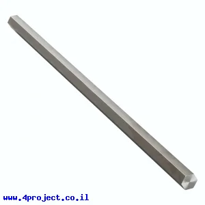 מוט REX 8mm פלדה - אורך 200 מ"מ