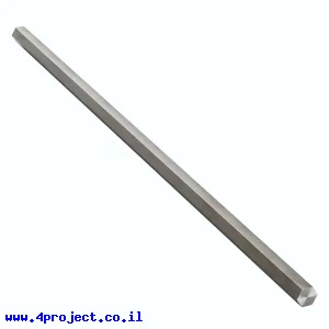 מוט REX 8mm פלדה - אורך 260 מ"מ