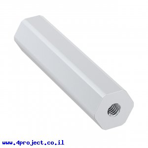 מוט REX 12mm אלומיניום - אורך 48 מ"מ