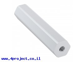 תמונה של מוצר מוט REX 12mm אלומיניום - אורך 56 מ"מ