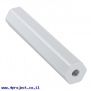 מוט REX 12mm אלומיניום - אורך 64 מ"מ