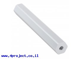 תמונה של מוצר מוט REX 12mm אלומיניום - אורך 80 מ"מ