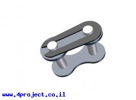 תמונה של מוצר שרשרת 6x2.8 מ"מ - שלב מחבר