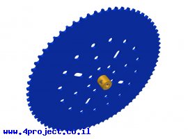 תמונה של מוצר גלגל שיניים לשרשרת שלבים מקופלים - 73 שיניים