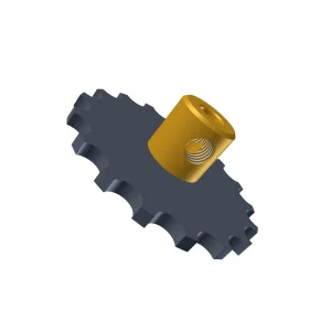 גלגל שיניים לשרשרת 6x2.8 מ"מ - 17 שיניים