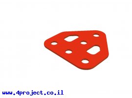 תמונה של מוצר תומך 5 חורים שטוח