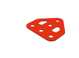 תמונה של מוצר תומך 5 חורים שטוח