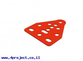 תמונה של מוצר תומך 12 חורים שטוח