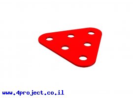 תמונה של מוצר תומך משולש שווה שוקיים 3x3x3 חורים