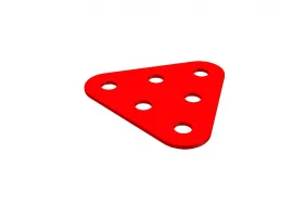 תמונה של מוצר תומך משולש שווה שוקיים 3x3x3 חורים