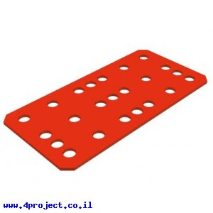 תומך גלגלי שיניים מלבני 3x7 - שטוח