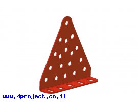 תמונה של מוצר תומך גלגלי שיניים משולש 23 חורים - מקופל