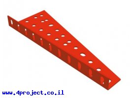 תמונה של מוצר תומך גלגלי שיניים טרפז 40 חורים - קיפול שמאלי