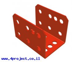 תמונה של מוצר תומך גלגלי שיניים מלבני 3x7 - מקופל