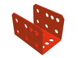 תמונה של מוצר תומך גלגלי שיניים מלבני 3x7 - מקופל