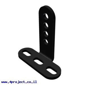 תומך מיסב צורה 5 - עובי 2 מ"מ - מקופל