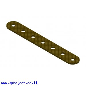 פס מחורר מבודד - 7 חורים