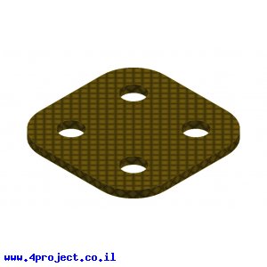 פלטה שטוחה מבודדת 2x2